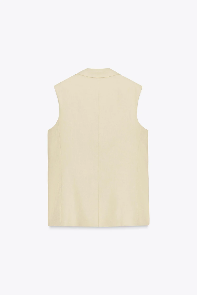 ZW COLLECTION OVERSIZED DOUBLE-BREASTED VEST