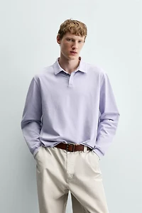 SWEAT POLO REGULAR FIT
