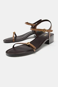 BLOCK HEEL SANDALS