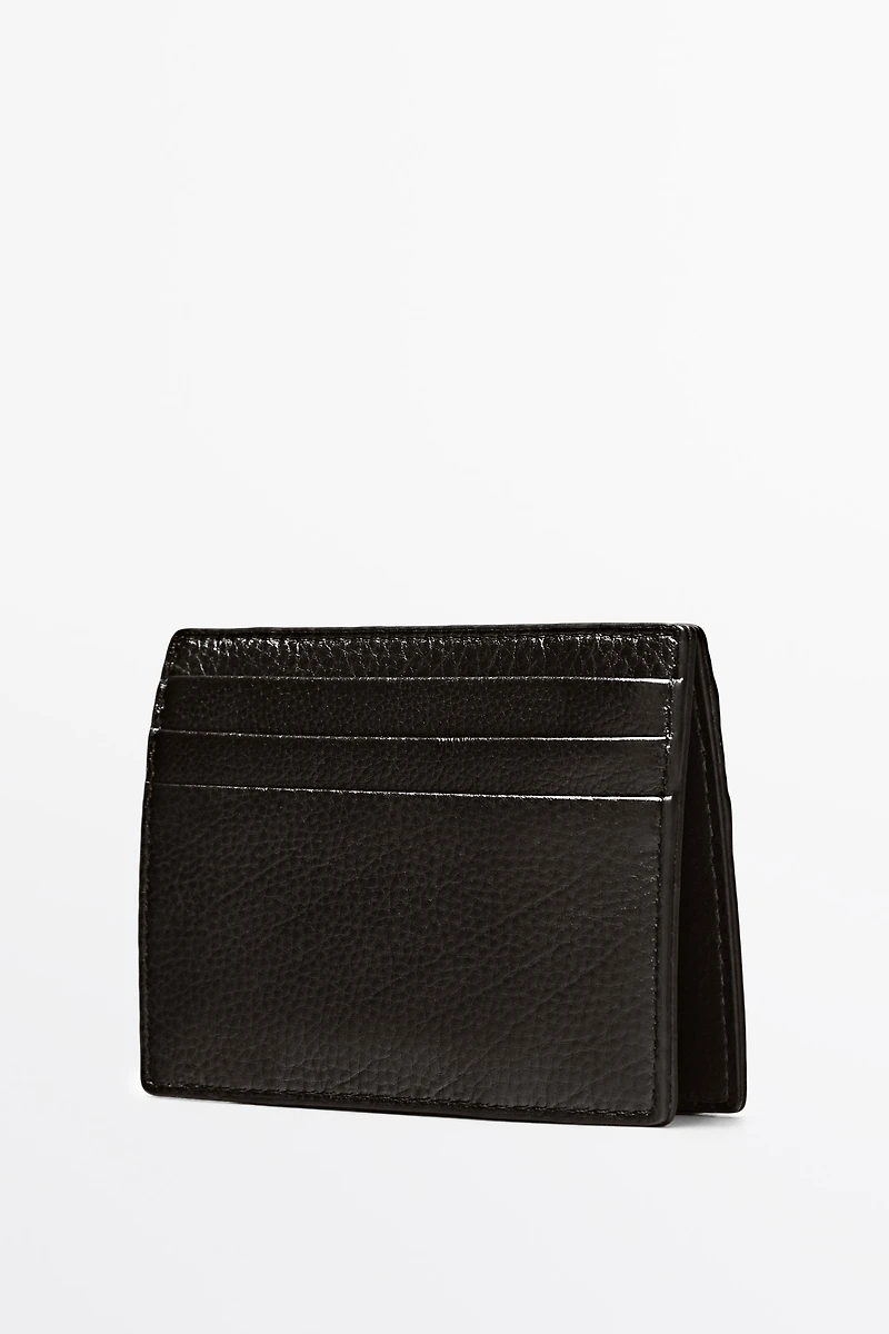 Nappa leather "magic" wallet