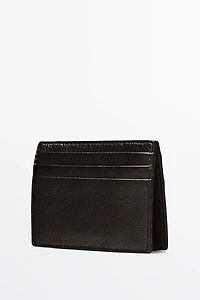 Nappa leather "magic" wallet