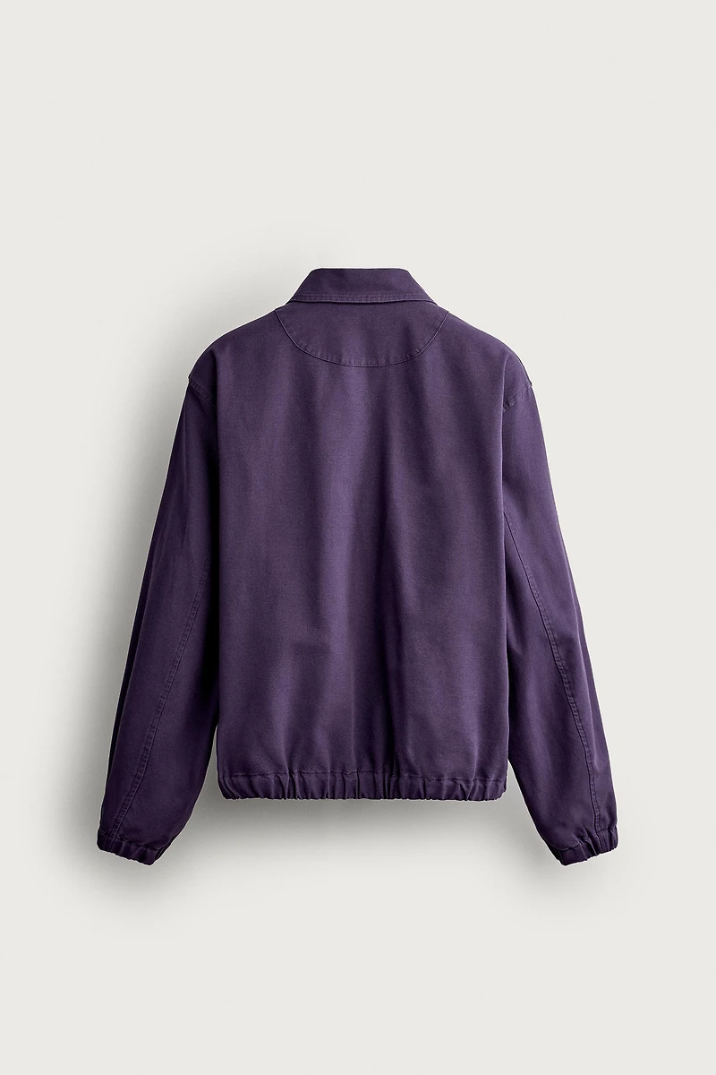 COTTON REGULAR FIT JACKET