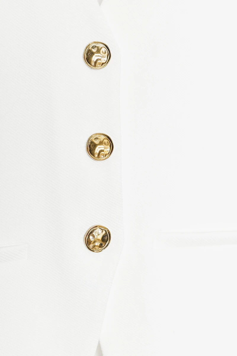 GILET SERGÉ BOUTONS