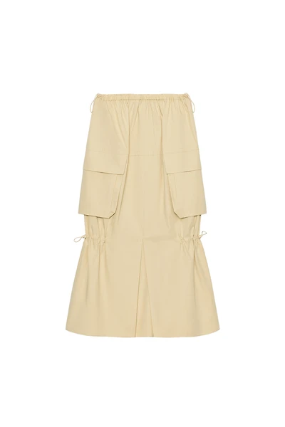 ZW COLLECTION CARGO MIDI SKIRT