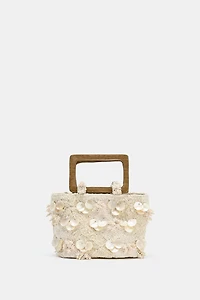 PEARLESCENT EFFECT DETAIL BAG
