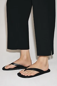 ZW COLLECTION PRESSED CREASE PANTS