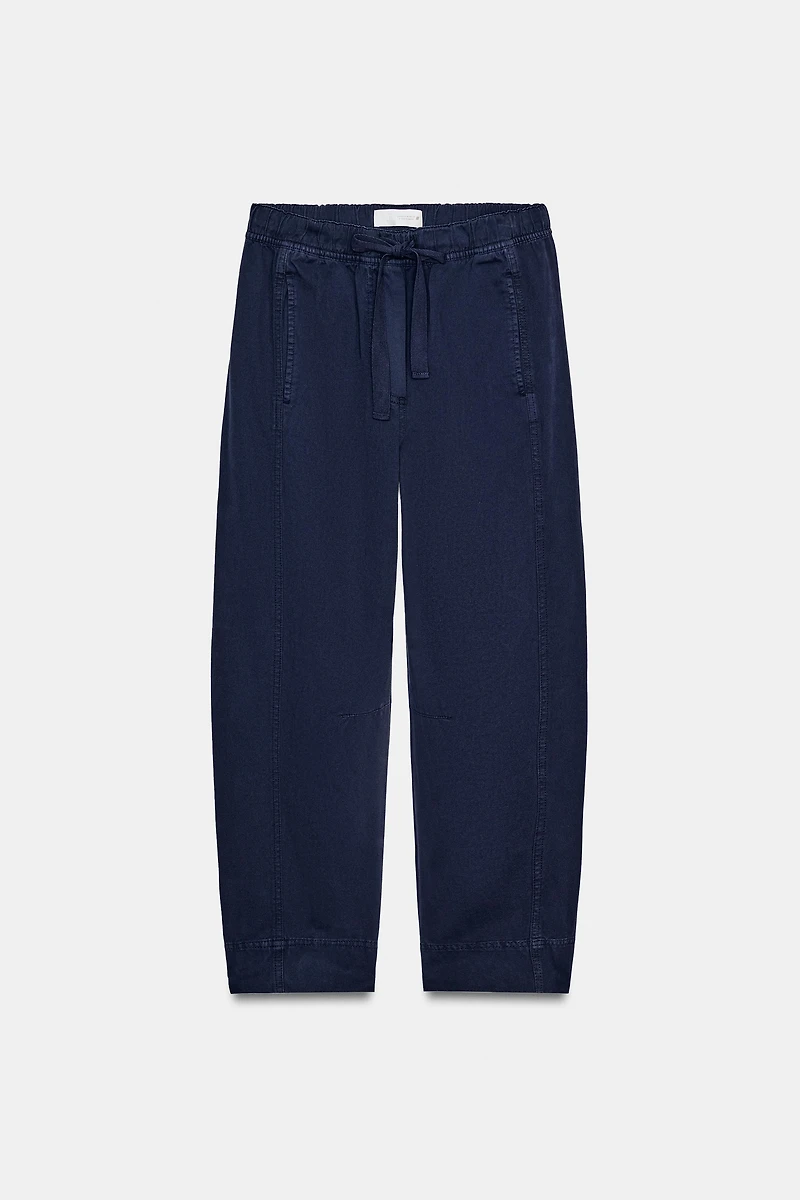 ELASTIC WAIST PANTS