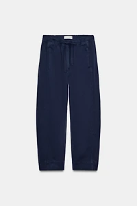 ELASTIC WAIST PANTS