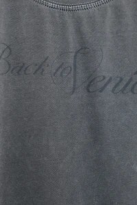 WASHED TEXT T-SHIRT