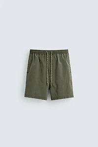 WASHED EFFECT LONG SWIMSUIT