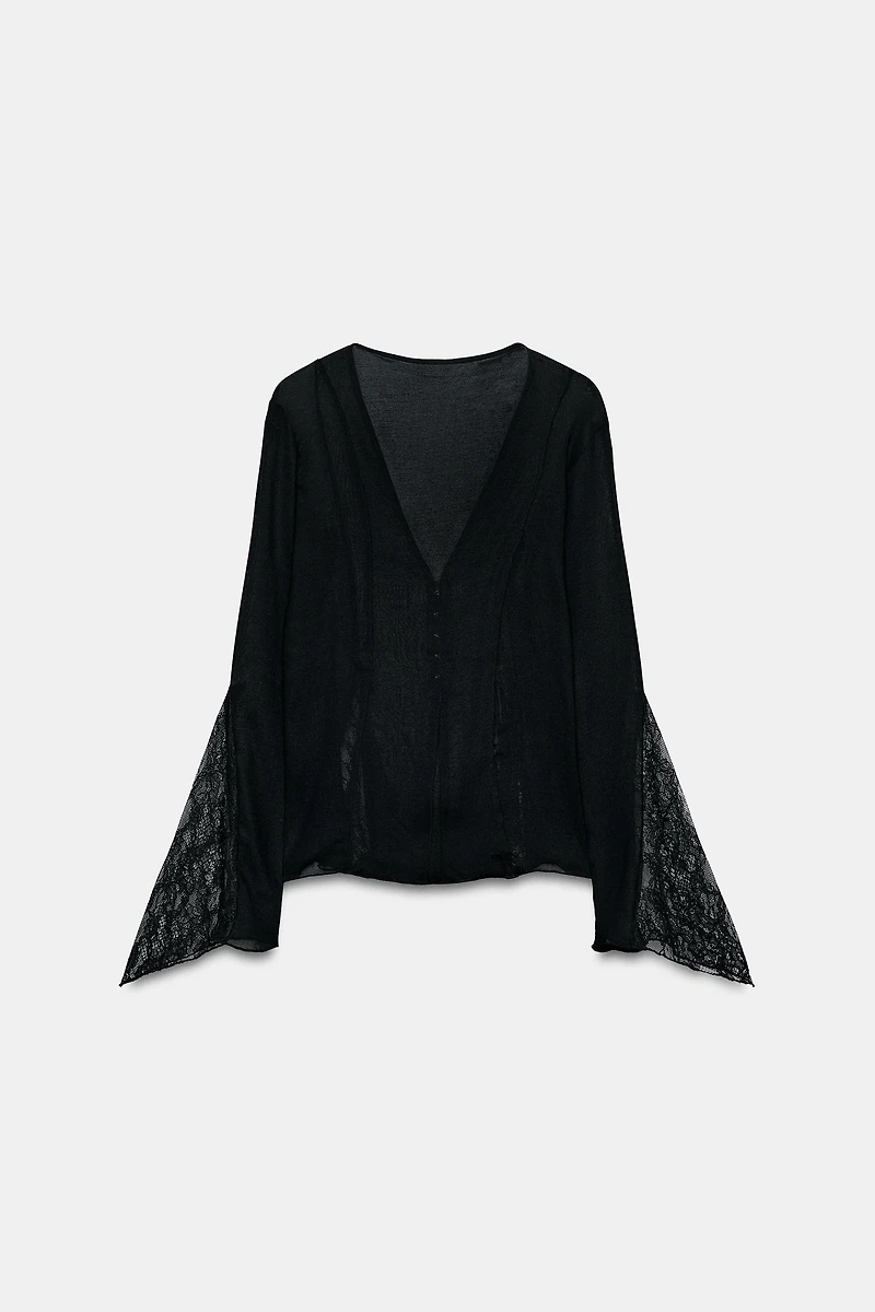 TOP BIMATIÈRE EN DENTELLE