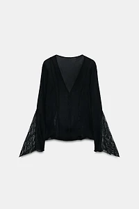 TOP BIMATIÈRE EN DENTELLE