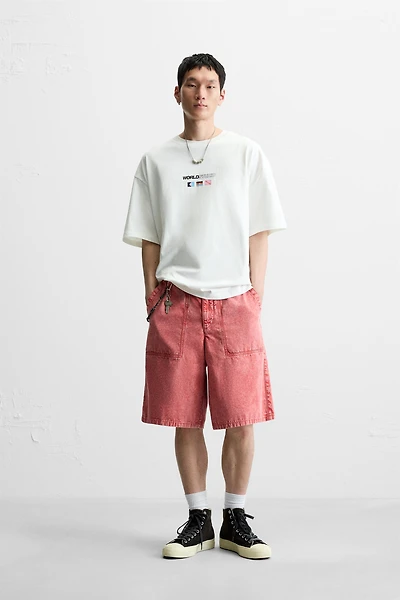 FLAGS PRINTED T-SHIRT