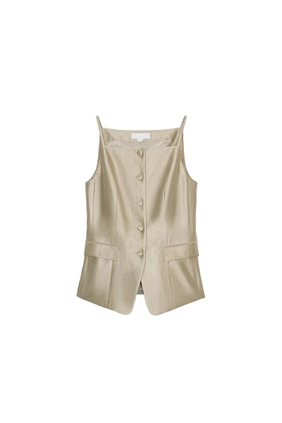 TAILORED BUSTIER VEST