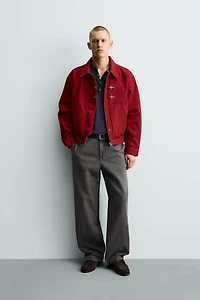 PANTALON CHINO COUPE DÉCONTRACTÉE DÉLAVÉ