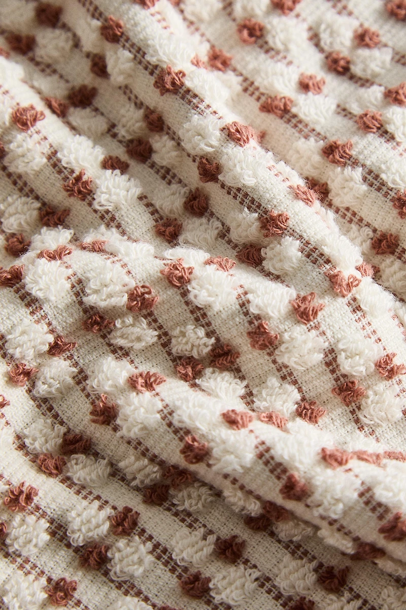 SERVIETTE DE BAIN COTON TEXTURÉE
