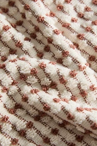 SERVIETTE DE BAIN COTON TEXTURÉE