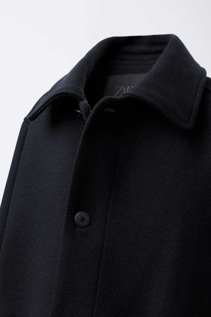 CROPPED WOOL CLOTH JACKET