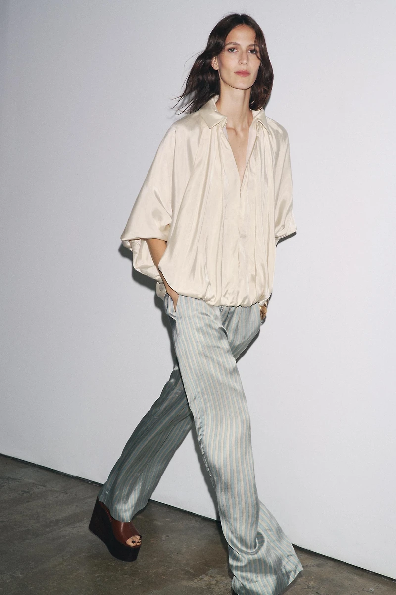 ZW COLLECTION STRIPED PAJAMA PANTS