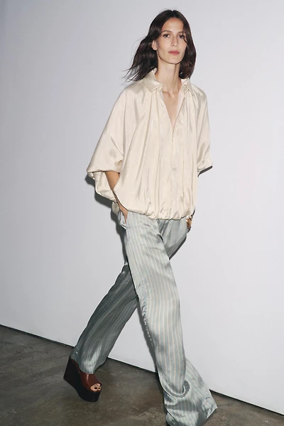 ZW COLLECTION STRIPED PAJAMA PANTS