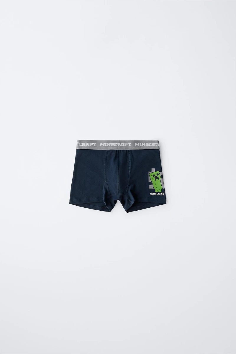 AGES 6-14 / TWO-PACK OF MINECRAFT © MOJANG AB. ™ BOXERS