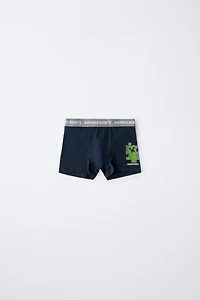 AGES 6-14 / TWO-PACK OF MINECRAFT © MOJANG AB. ™ BOXERS