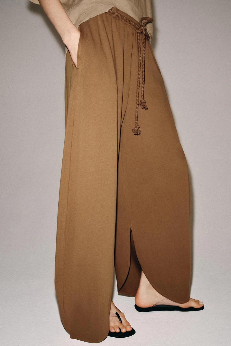 HEAVY COTTON BALLOON PANTS