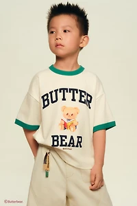 BUTTERBEAR © TRIM DETAIL T-SHIRT