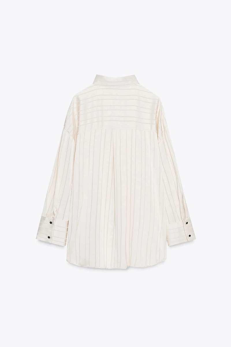 STRIPED OVERSIZED SHIRT