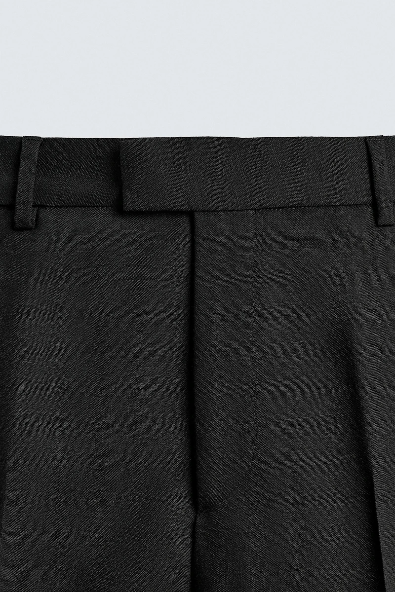 PANTALON FLARE FIT DE COSTUME 100% LAINE LIMITED EDITION