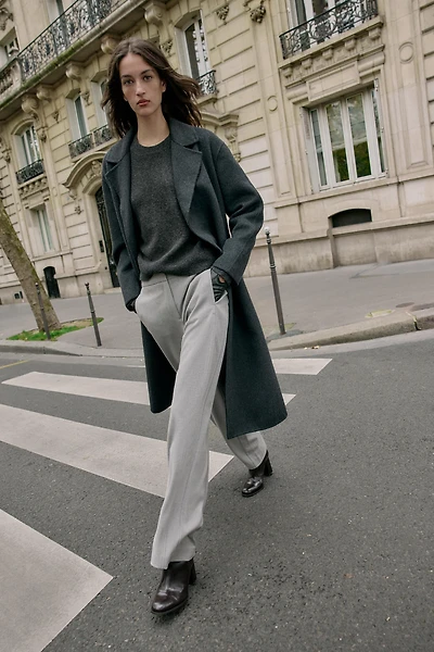 PANTALON DROIT TAILLE NORMALE