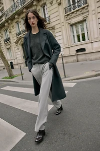 PANTALON DROIT TAILLE NORMALE