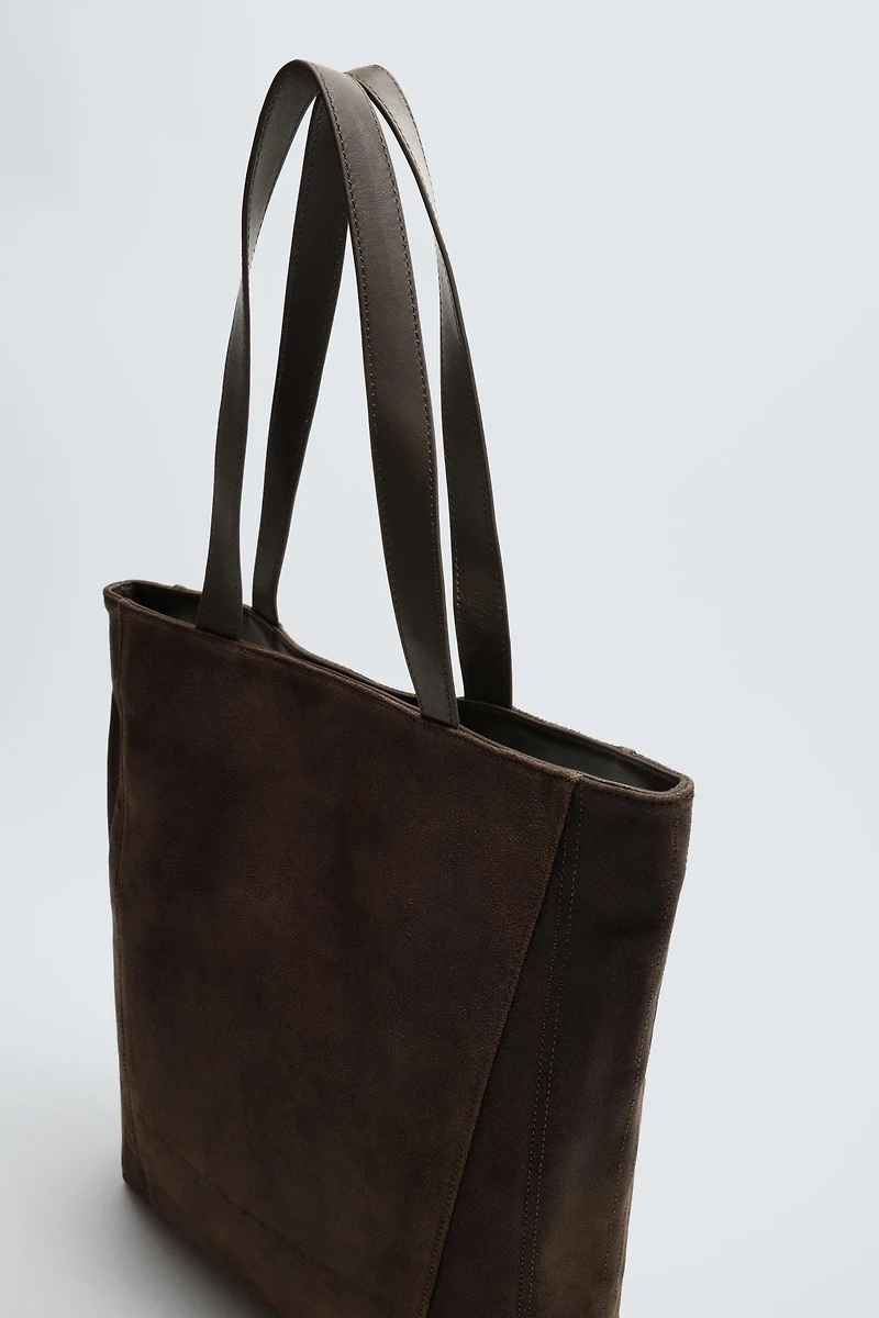 LEATHER SHOPPER BAG LIMITED EDITION