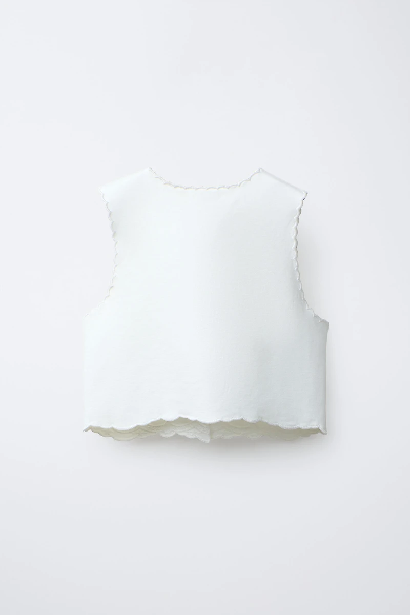 EMBROIDERED VEST