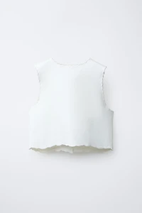 EMBROIDERED VEST