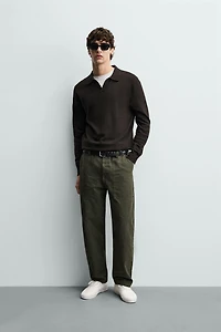 REGULAR FIT KNIT POLO SHIRT