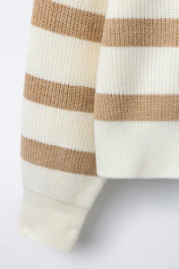 PULL EN MAILLE RAYURES