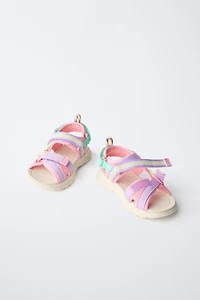 MULTICOLOR TECHNICAL SANDALS