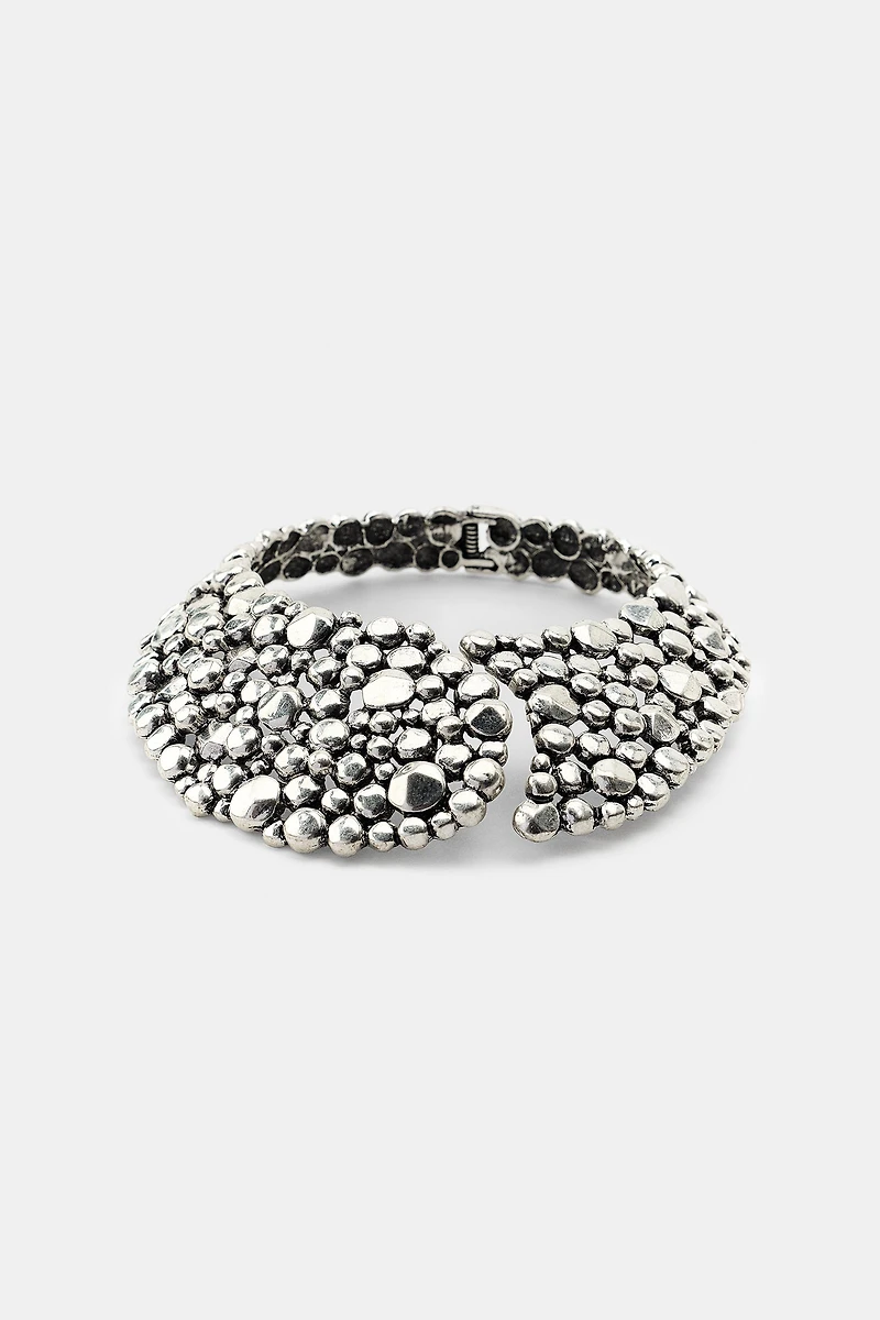 METAL BALL NECKLACE