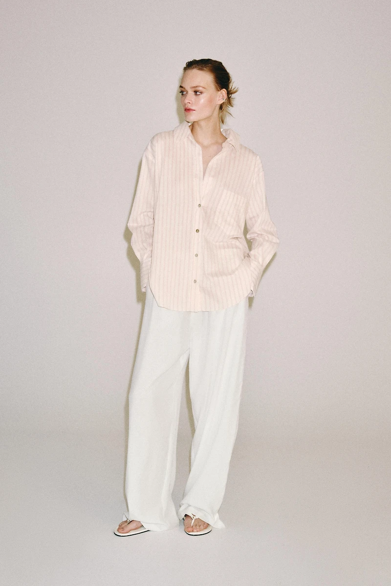 ZW COLLECTION STRIPED SHIRT