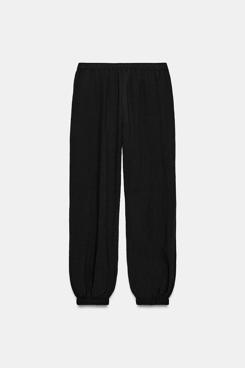 ELASTIC WAISTBAND PANTS