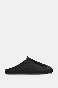 FABRIC COLLAPSIBLE HEEL SNEAKERS