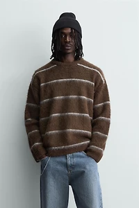 STRIPED TEXTURED JUMPER