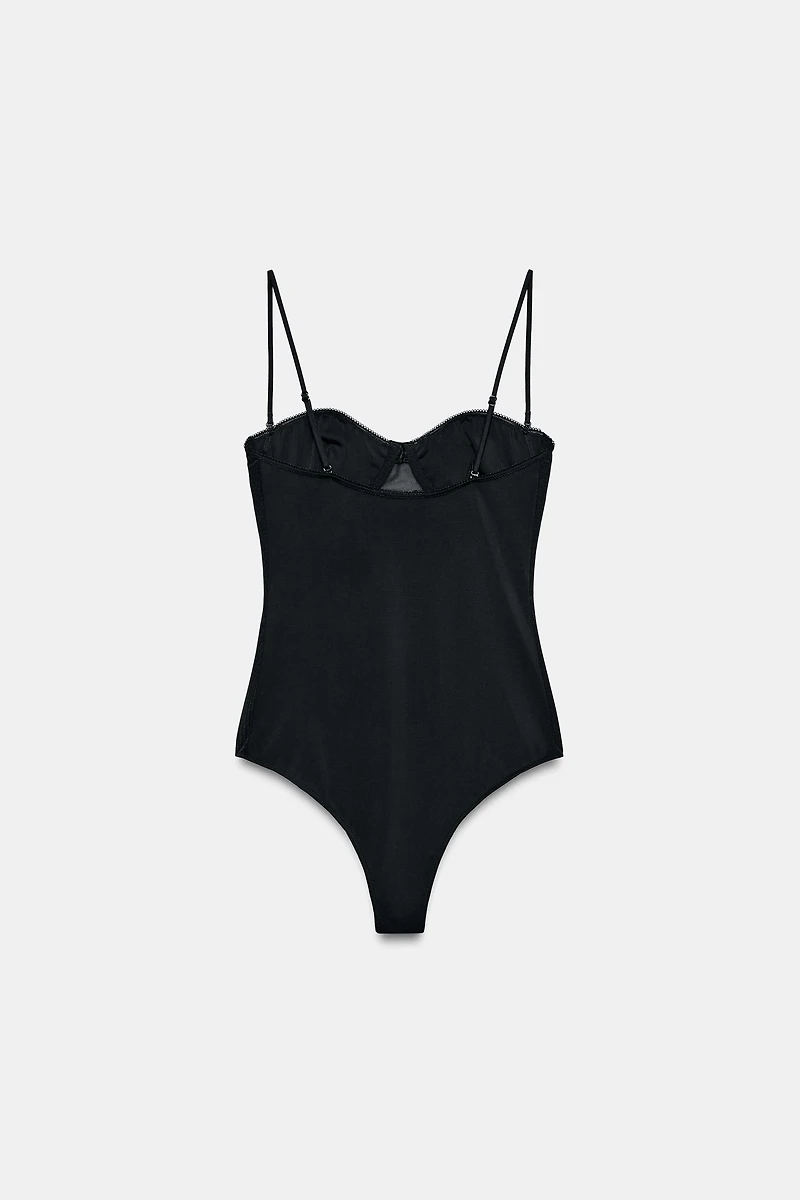 UNDERWIRE POLYAMIDE BODYSUIT