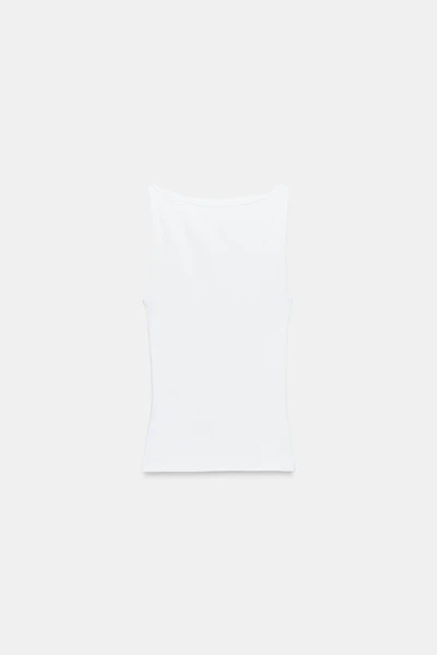 T-SHIRT MINIMAL SANS MANCHES