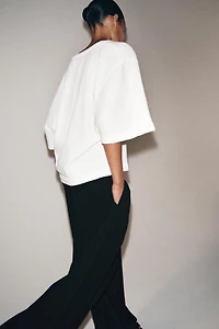 T-SHIRT COL EN V