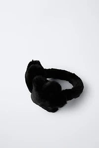 STAR FAUX FUR EARMUFFS