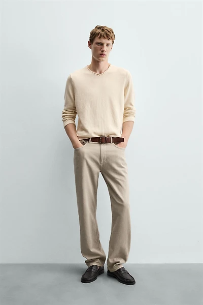 LIGHTWEIGHT COTTON-HEMP JEANS