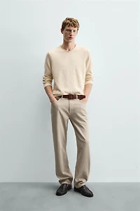 LIGHTWEIGHT COTTON-HEMP JEANS