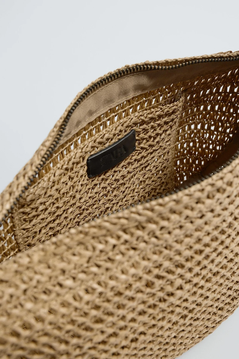 WOVEN SHOULDER BAG